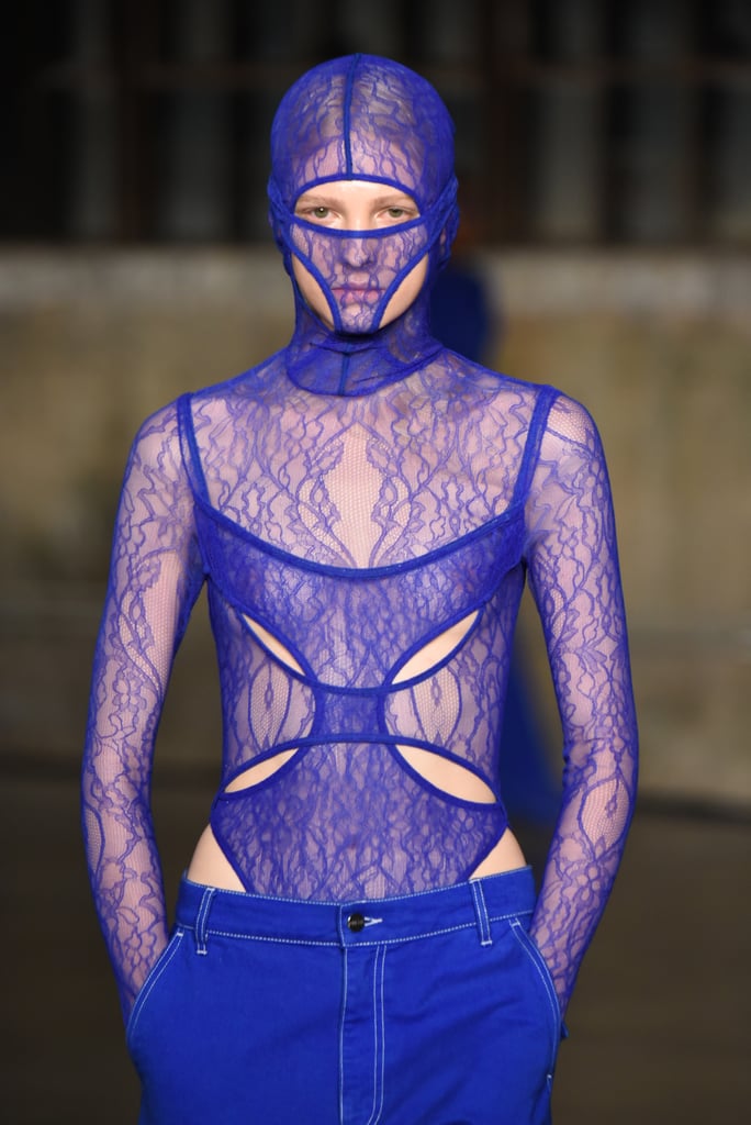 Dion Lee Introduces Thong Masks on NYFW Autumn 2022 Runway