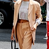 Style Your T-Shirt With: A Suit and Bag