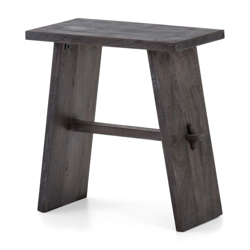 Lax Reclaimed-Wood End Table