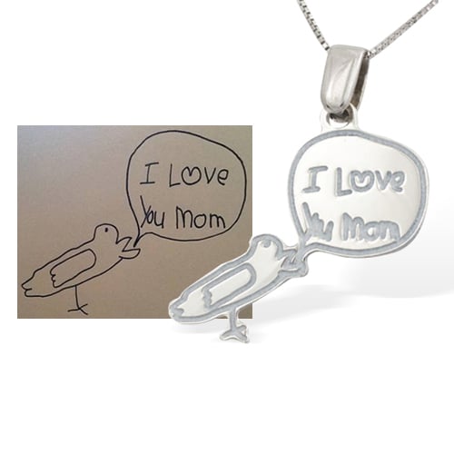 Custom Silver Pendant