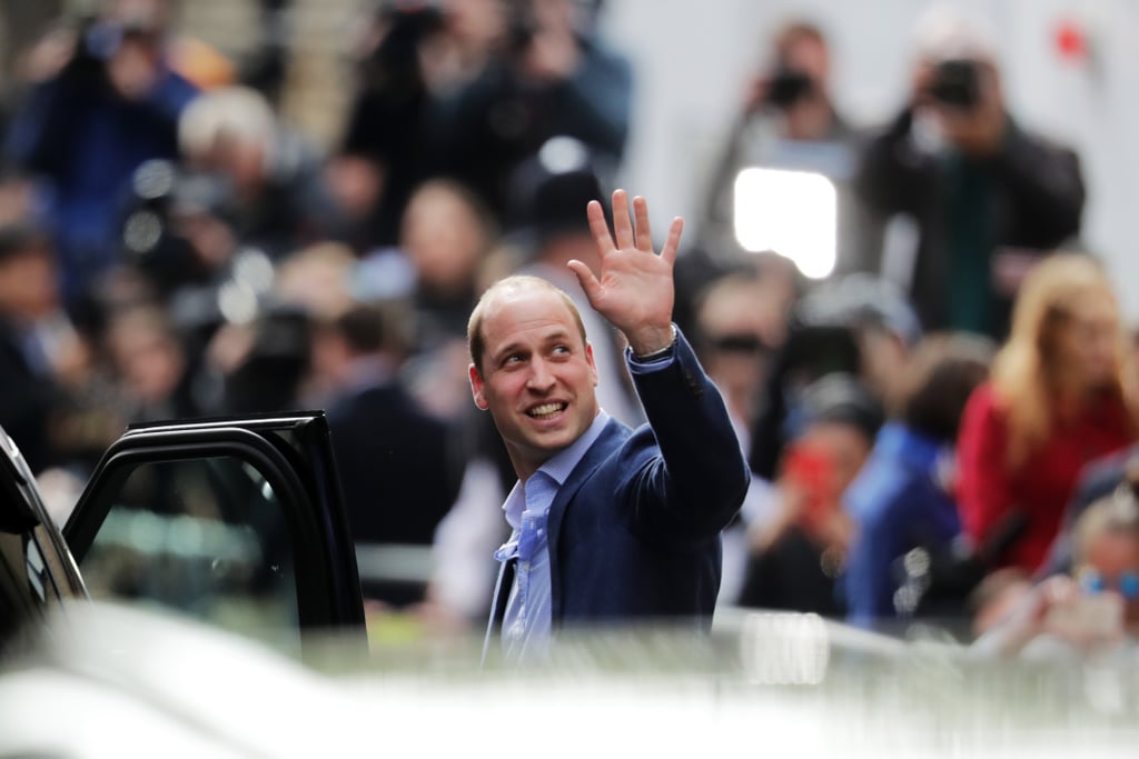 Prince William Steps Out After Welcoming Third Child