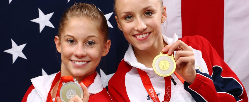 Photos of Nastia Liukin and Shawn Johnson