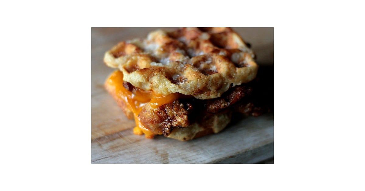 Fried Chicken and Waffle Grilled Cheese Fun Grilled Cheese Recipes