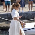 Jennifer Lopez's Summer Sundress Looks Completely Classic Until You See the Cutouts