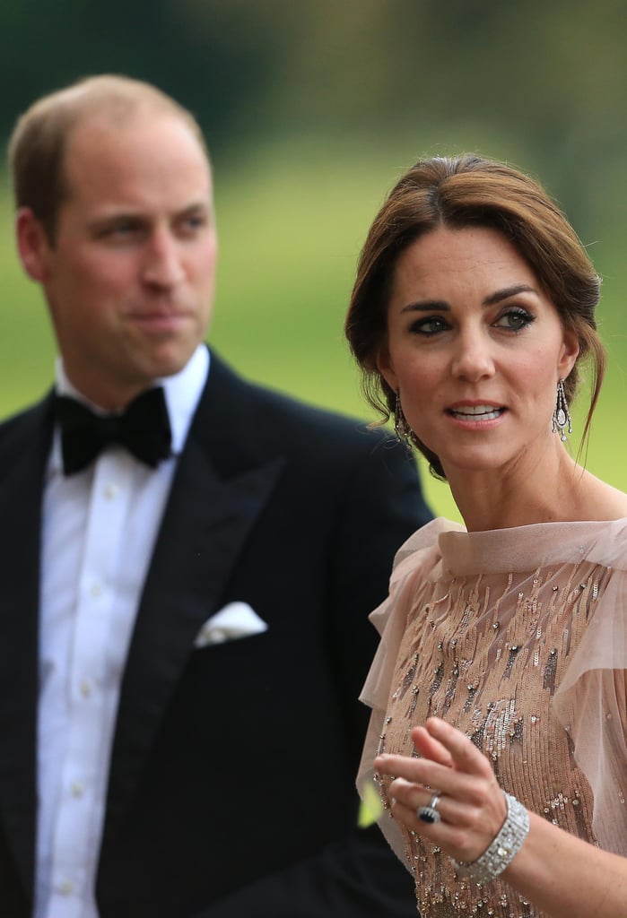 Prince William and Kate Middleton at Gala Dinner June 2016