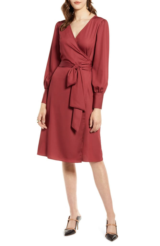 Halogen Wrap Dress