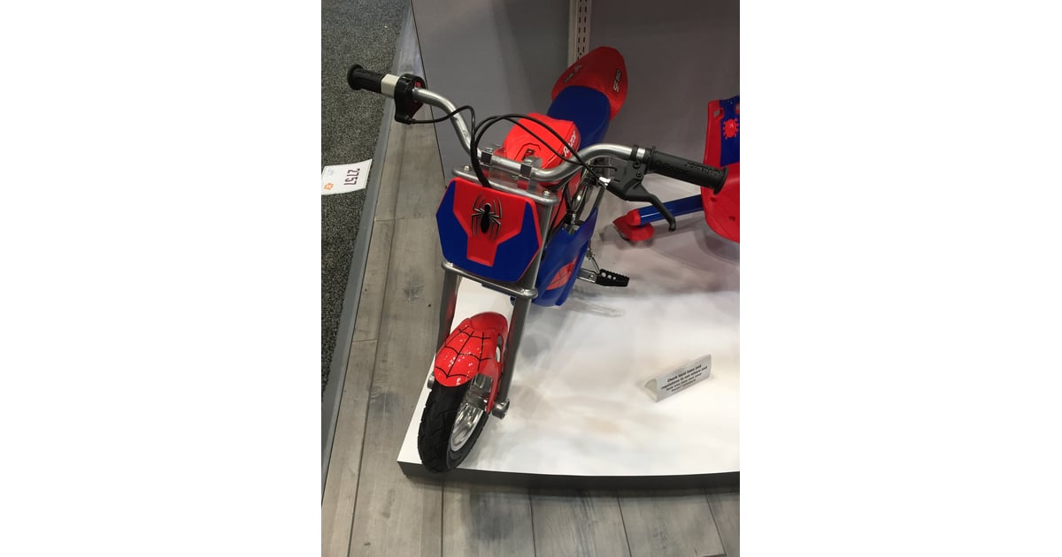 spiderman razor motorcycle