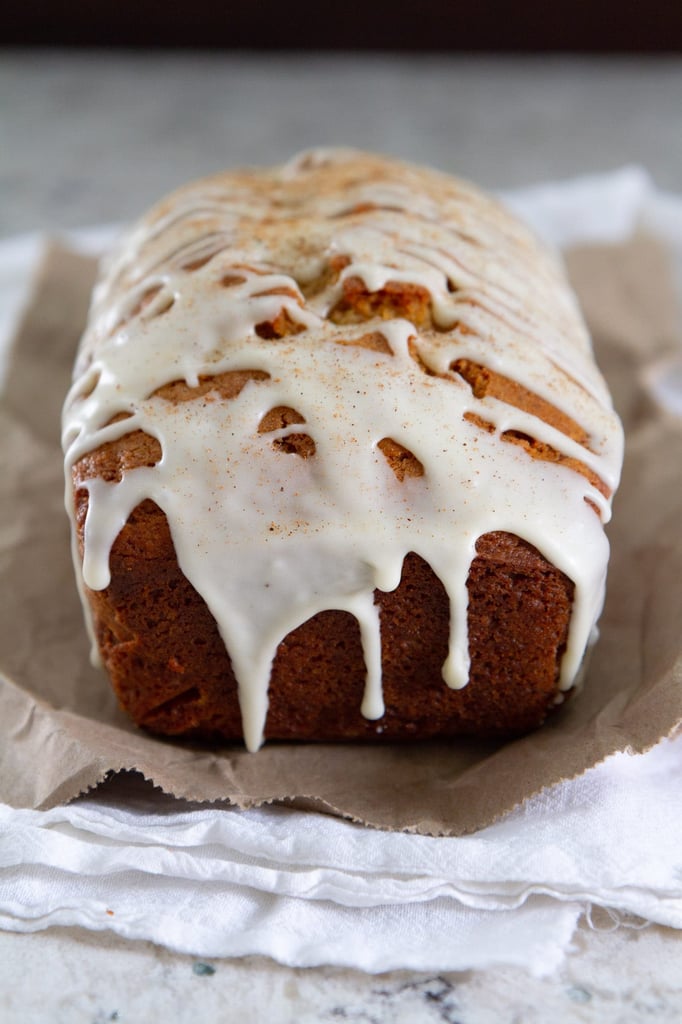 Eggnog Bread With Spiced Rum Glaze