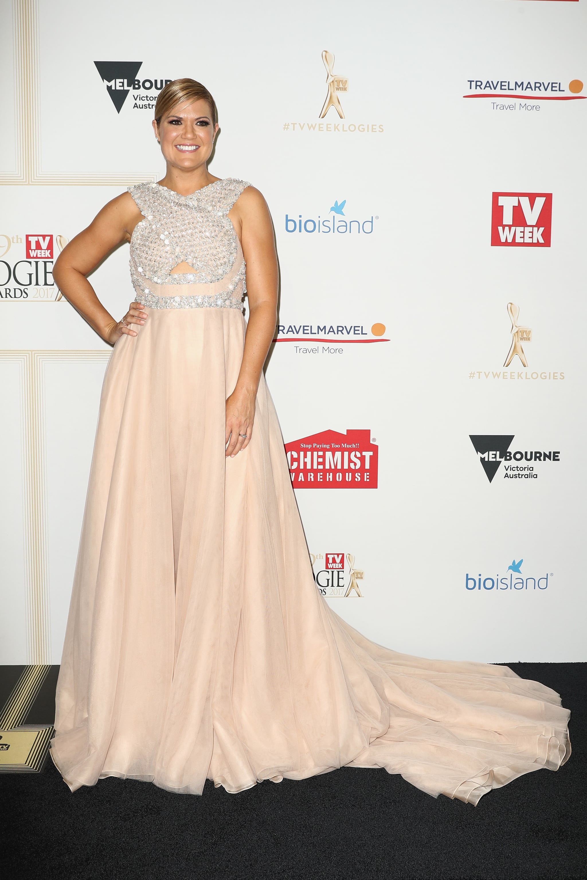 Sarah Harris Logies Red Carpet 2017 Interview Popsugar Celebrity Australia