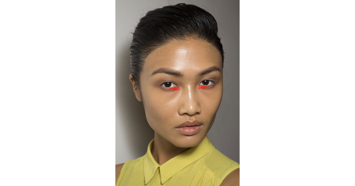 Wear Lipstick as Eyeshadow Beauty Tips From New York Fashion Week