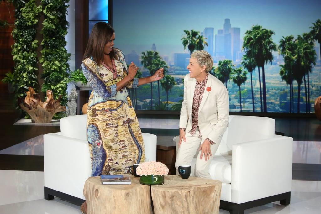 Michelle Danced in Her Shimmering Dress, Making It All the More Noticeable