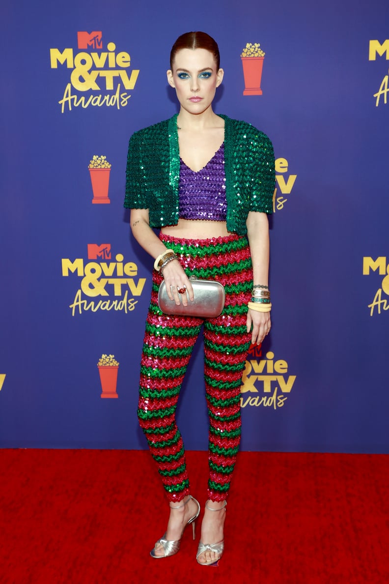 Riley Keough at the 2021 MTV Movie and TV Awards