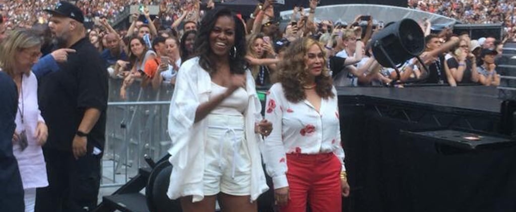 Michelle Obama at Beyoncé and JAY-Z's Paris Concert 2018