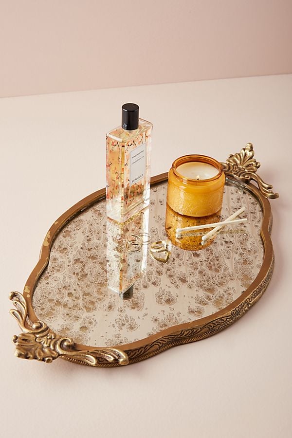 Anthropologie Antiqued Vanity Tray