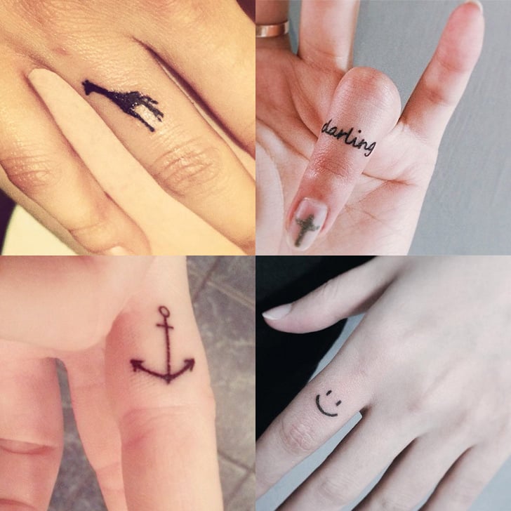 Finger Tattoo Pictures | POPSUGAR Beauty Australia
