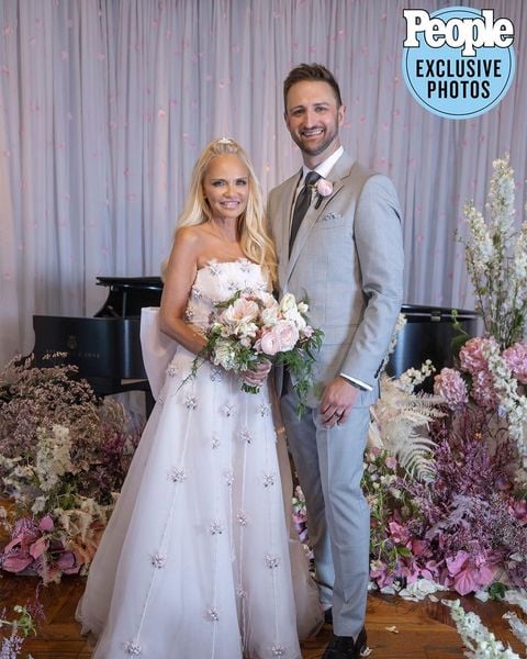 Kristin Chenoweth and Josh Bryant