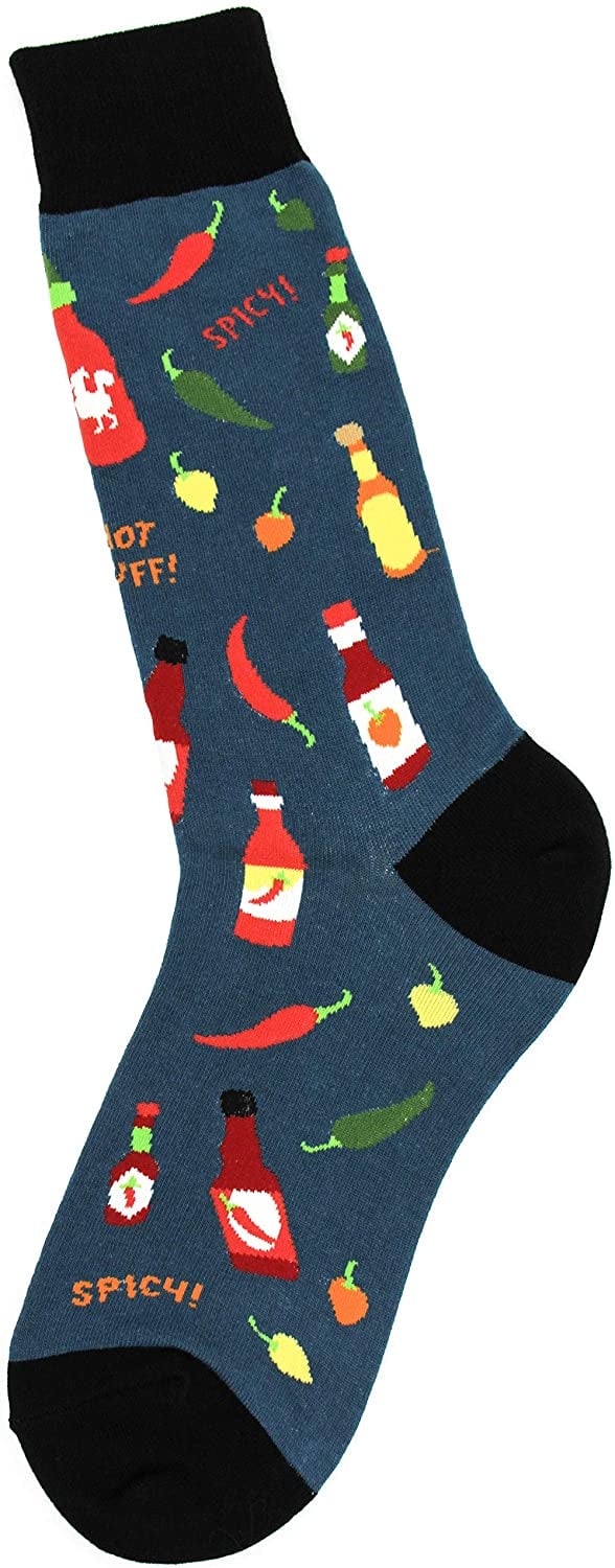 A Cozy Find: Foot Traffic Bottled Hot Sauces and Chile Pepper Socks