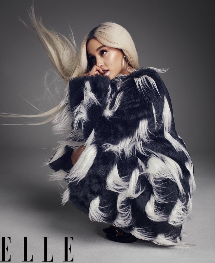 Ariana Grande Elle Cover Long Hair August 2018
