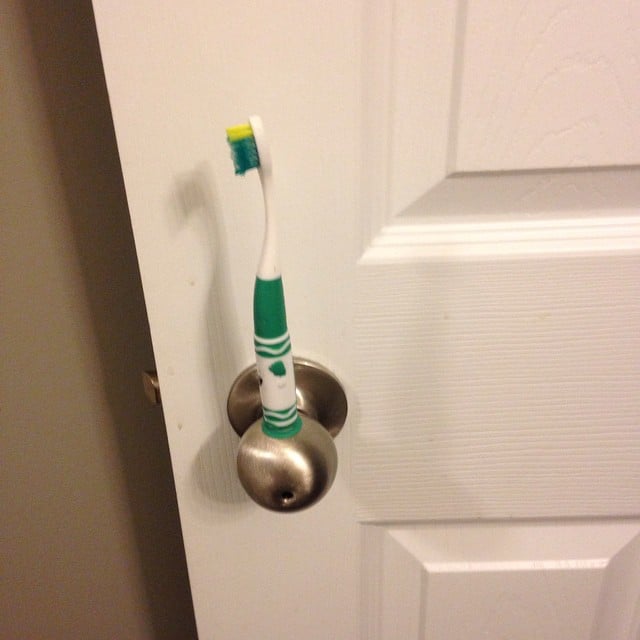 No seriously, check your doorknobs.