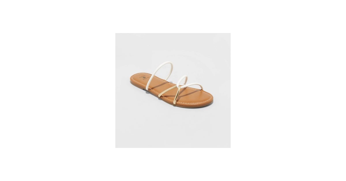 Shade and Shore Women's Bali Strappy Slide Sandals | Best Target Women's Sandals Under $25 