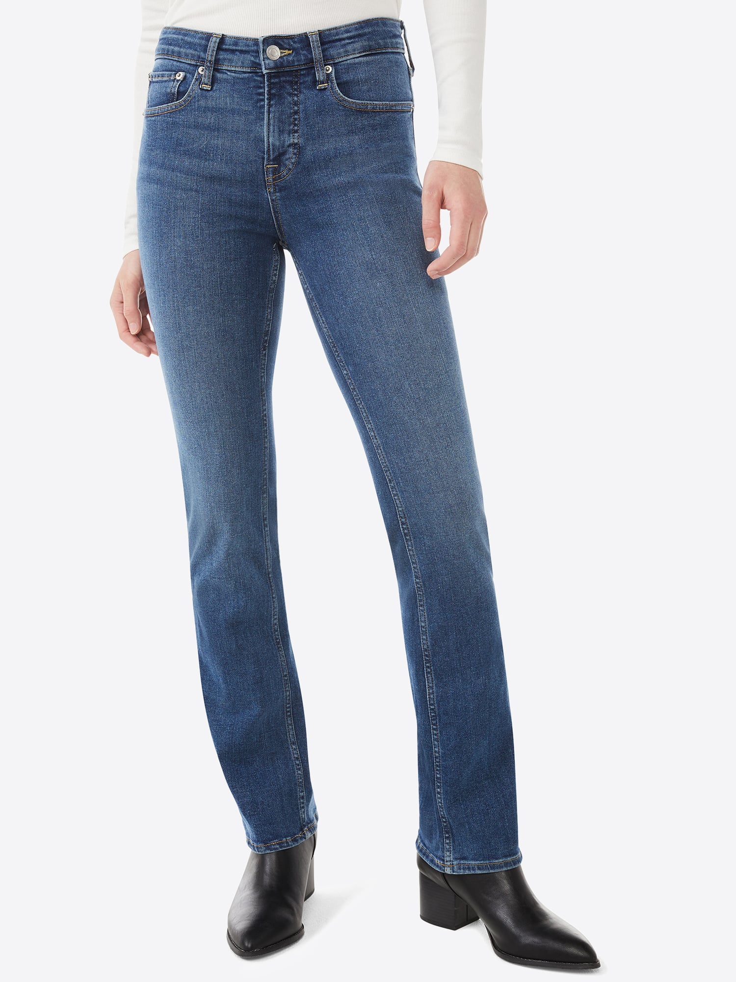 Free Assembly Essential Mid Rise Bootcut Jeans Did You Hear