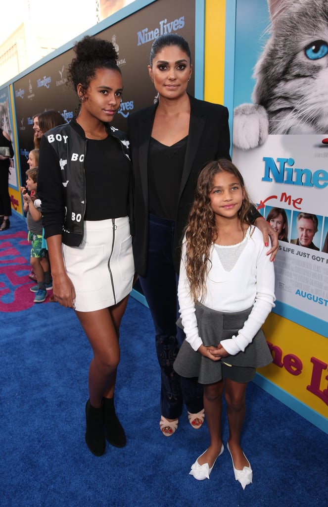 Rachel Roy and Daughters at Nine Lives Premiere Pictures