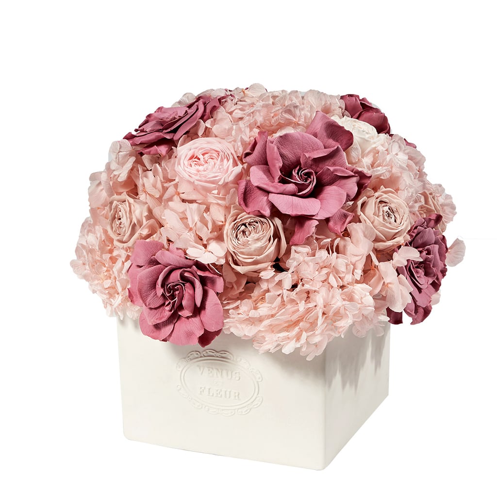 Venus Et Fleur Allura Vase With Mixed Eternity™ Flowers in Pink