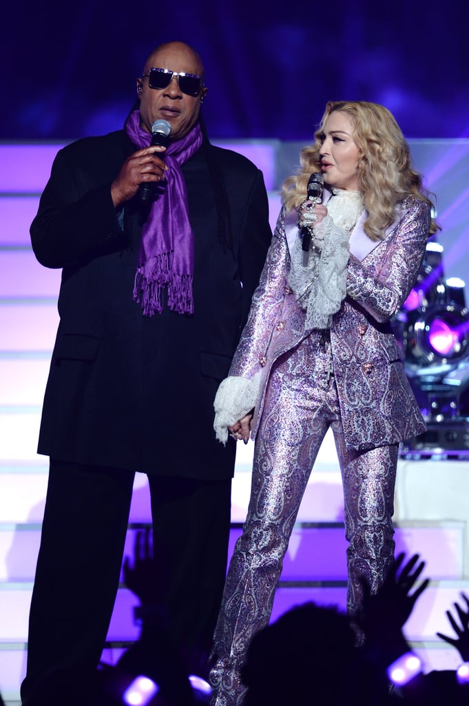 Madonna's Purple Suit at Billboard Music Awards 2016