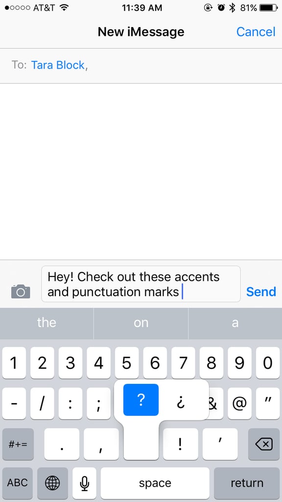 How to Type Accent Marks on an iPhone POPSUGAR Australia Tech