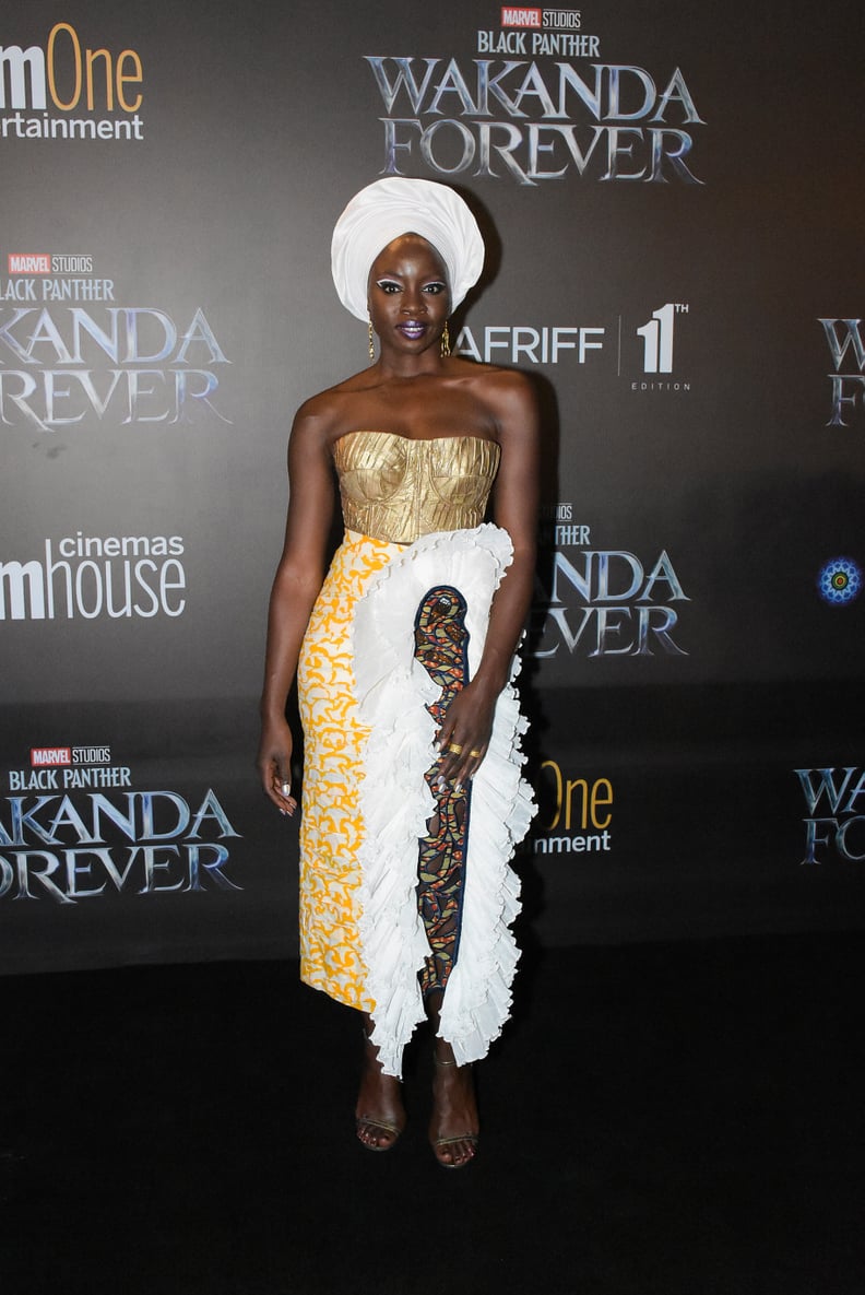 Danai Gurira at the "Black Panther: Wakanda Forever" Lagos Premiere