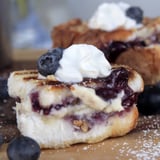 Grilled Blueberry Cheesecake