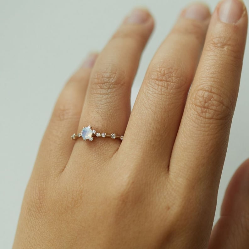 Sakura Ring in Opal