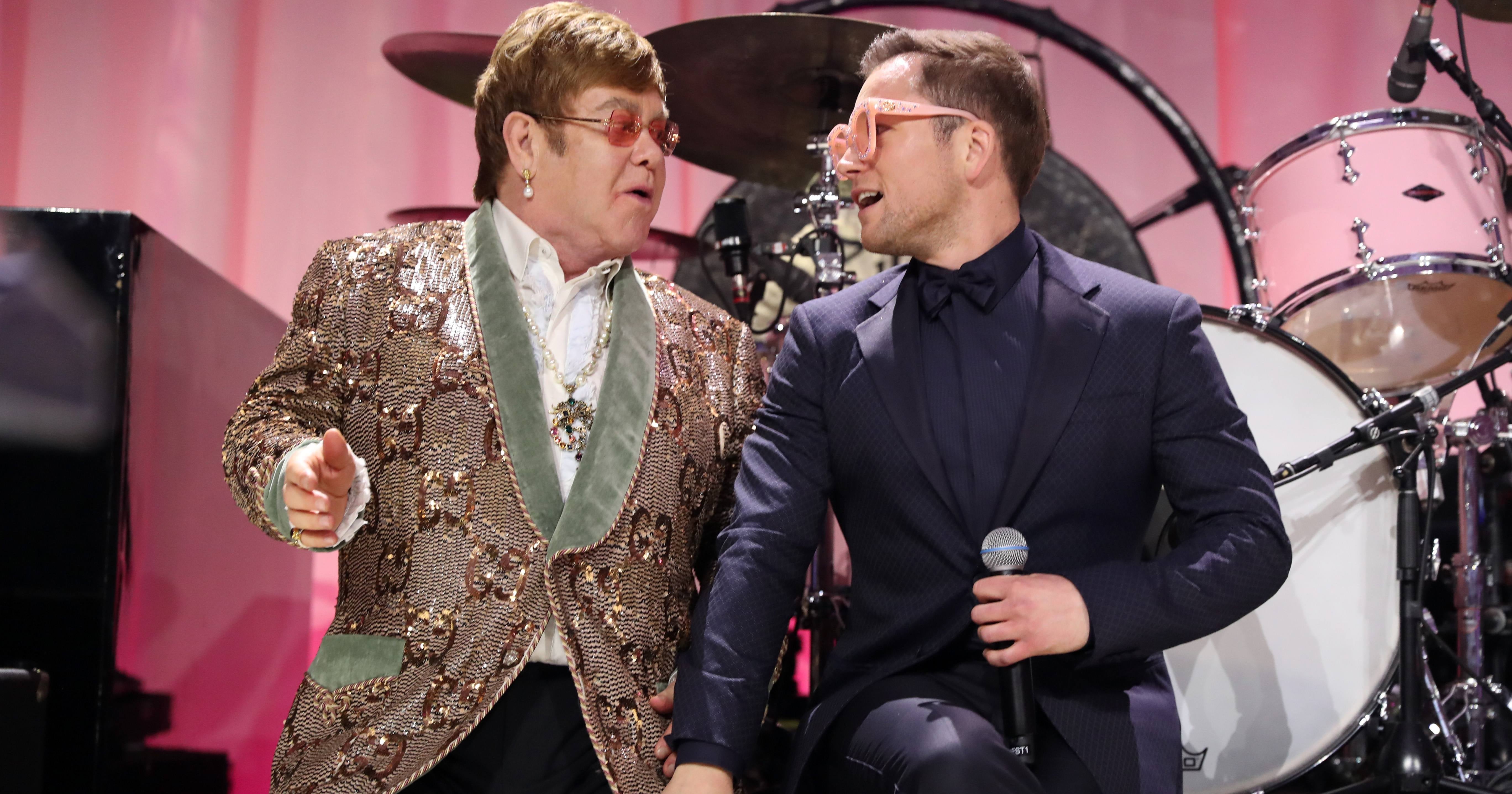 Did Elton John Approve of Rocketman? POPSUGAR Entertainment