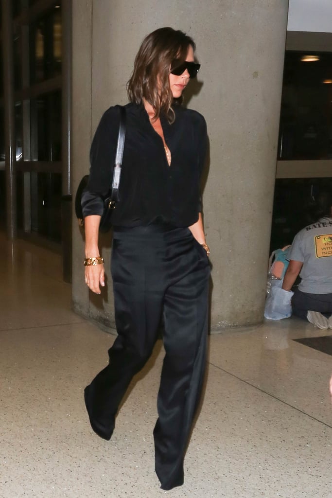 victoria beckham pink pants