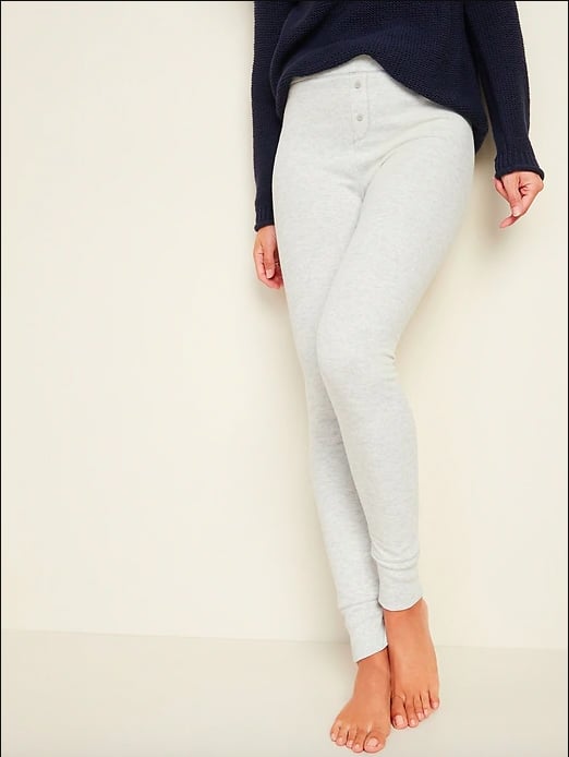 Old Navy ThermalKnit Pajama Leggings Best Thermal Leggings For Women