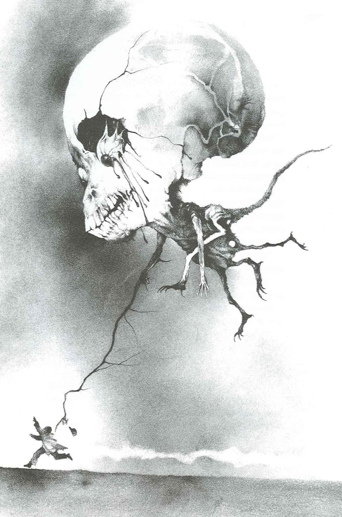 Scary Stories To Tell In The Dark Original Artwork Popsugar