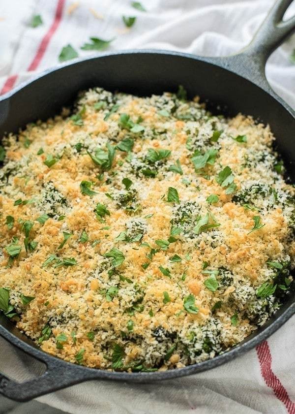 Parmesan Cheesy Broccoli Casserole