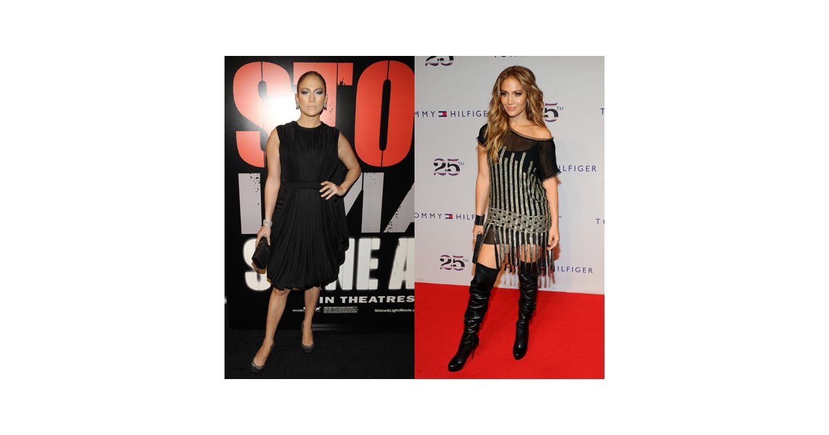 Jennifer Lopez Celebrity Weight Loss Before and After Pictures 2010