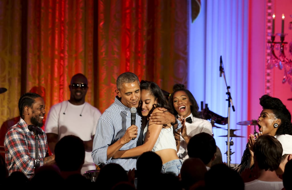 Barack Obama Sings "Happy Birthday" to Malia July 2016