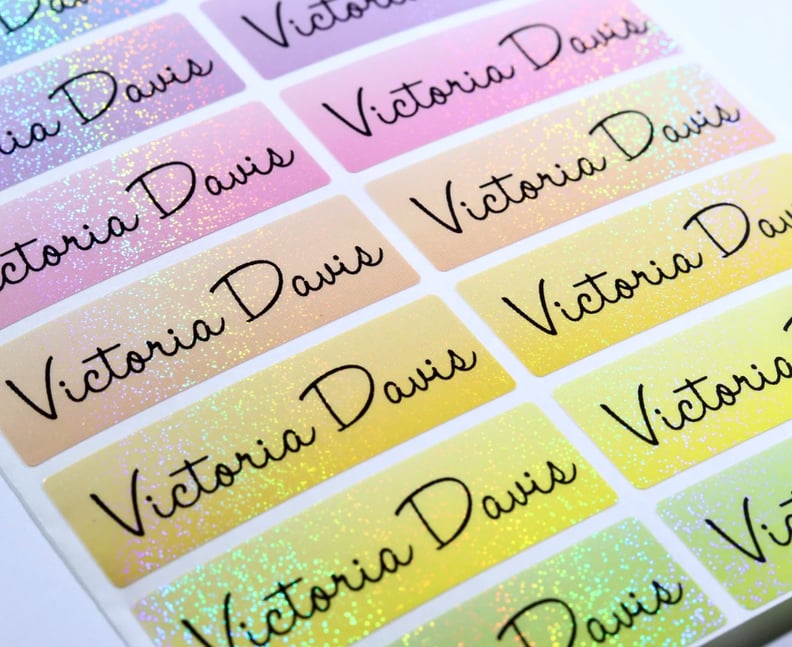 Etsy Name Stickers