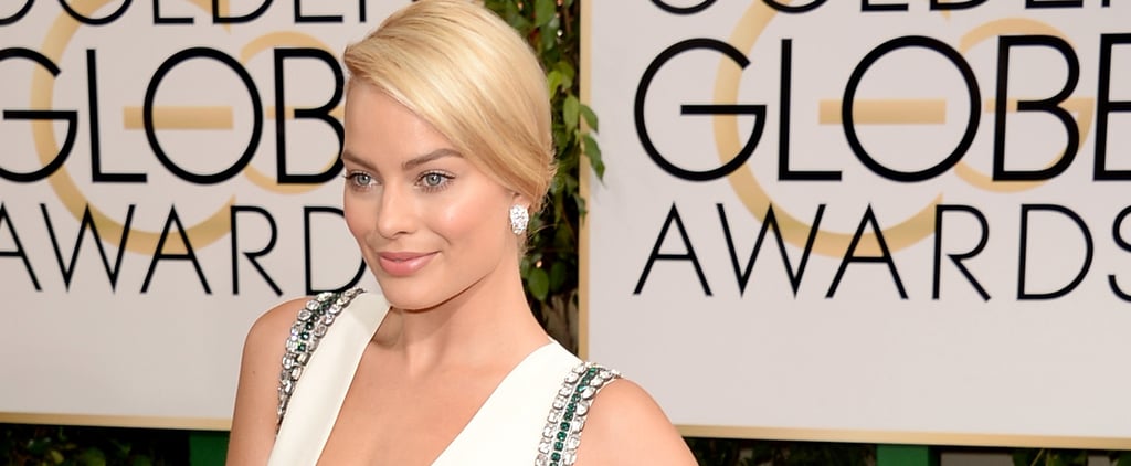 Margot Robbie Hair and Makeup at Golden Globes 2014
