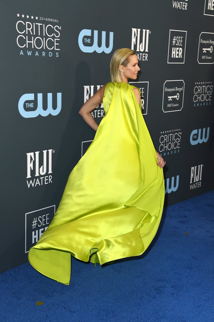 Kristen Bell Wore a Cape to the 2020 Critics' Choice Awards