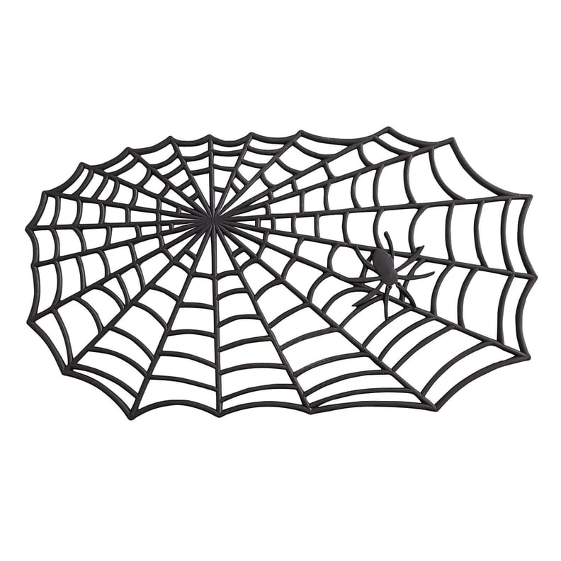 Rubber Spider Web Doormat