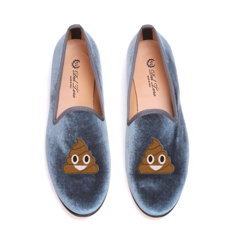 Del Toro For Moda Operandi Emoji Smoking Slippers