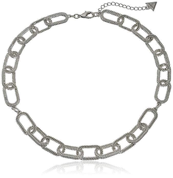 Guess Frozen Chain Silver Choker