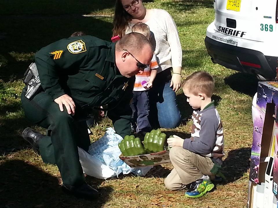 Firefighters Attend Boy With Autism's Birthday Party