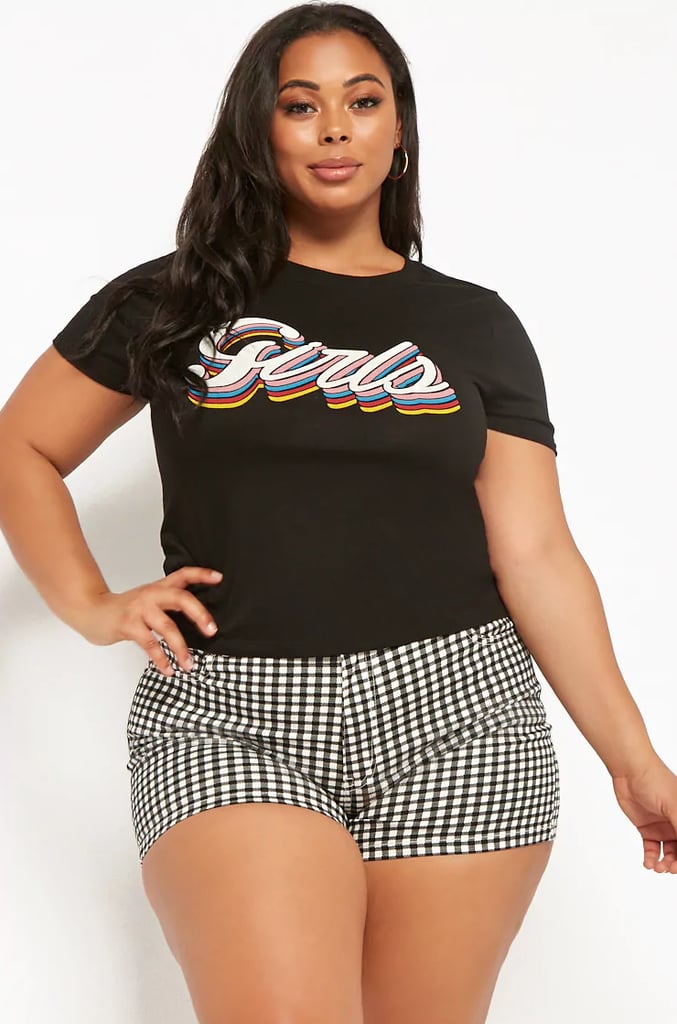 Forever 21 Plus Size Girls Graphic Tee