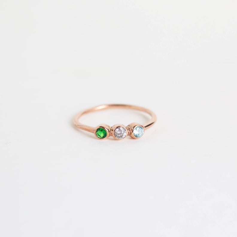 A Personalized Gift: Custom Birthstone Ring