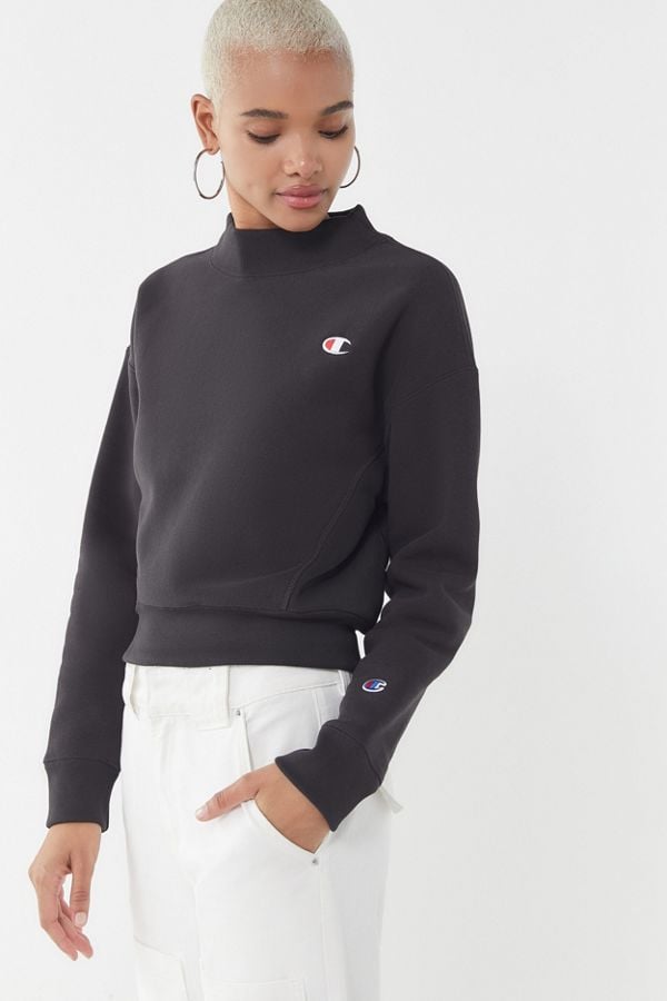 Champion Reverse Weave Mock-Neck Sweatshirt