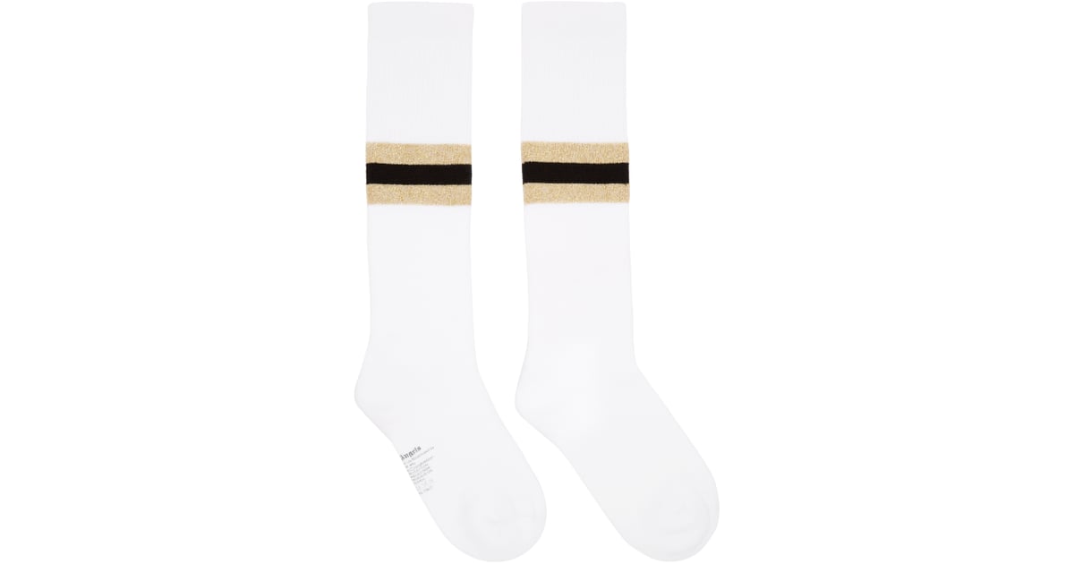 Palm Angels White Striped Socks ($60) | Best Fashion Gifts 2015 ...
